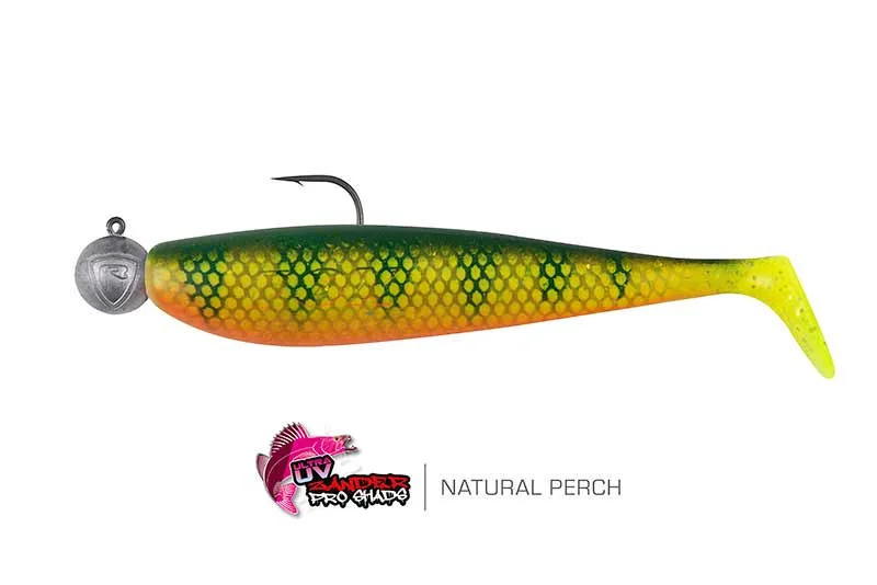 Fox Rage Guma Loaded Zander Pro Shads Natural Perch 10cm 4/0 10g Tylko do końca tygodnia
