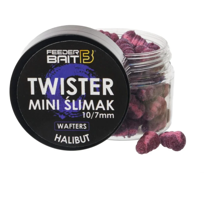 Feeder Bait Mini Ślimaki Twister – Halibut Popularny