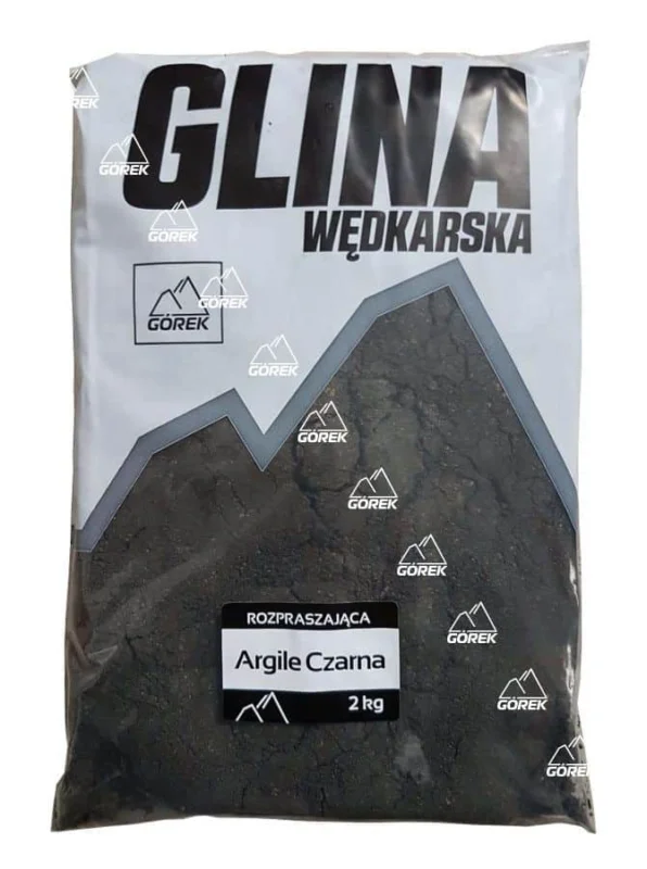 Górek Glina Argile Czarna Rozpraszająca 2kg Szybka wysyłka