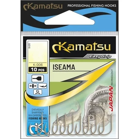 Kamatsu Haczyki Iseama Czarny Nikiel nr 8 Ekspresowa dostawa
