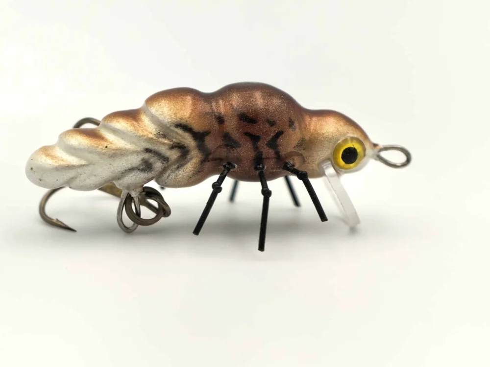 Niska cena Microbait Wobler Hornet Szerszeń Smużak 3,3cm Pływający Pearl