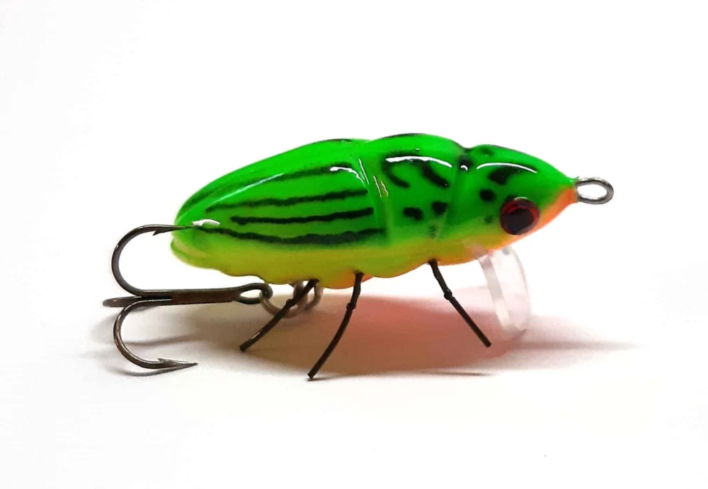 Microbait Wobler Smużak Great Beetle Colorado 3,2cm Firetiger Popularny