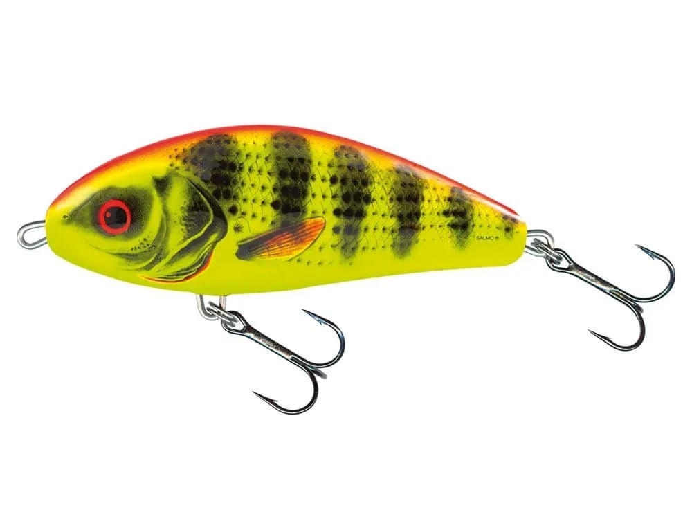 Wyprzedaż Salmo Wobler Jerk Fatso Tonący 10cm Bright Perch