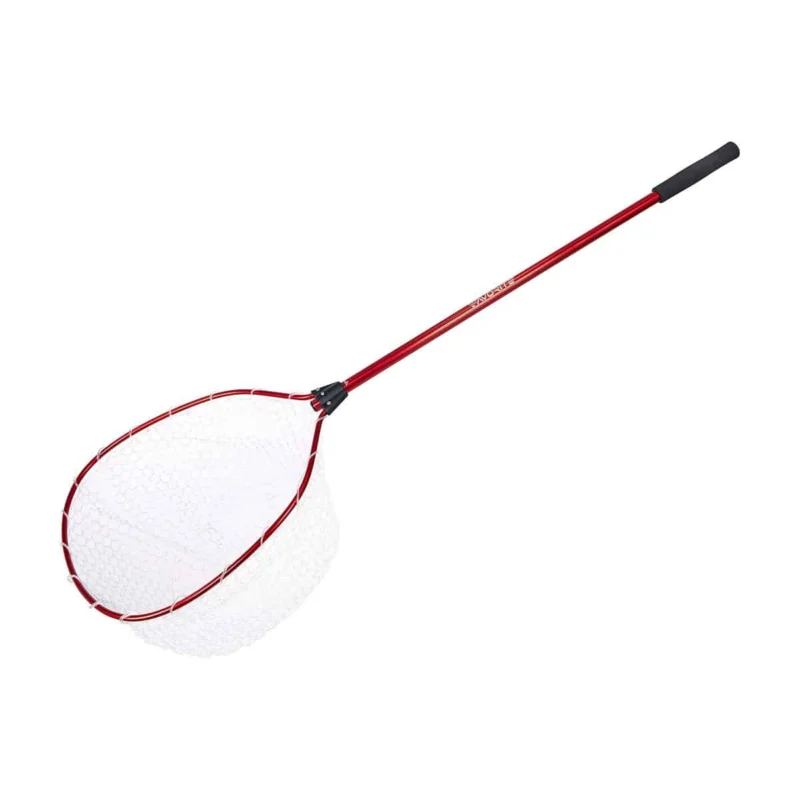 Sprawdź teraz Favorite Podbierak z silikonową siatką Arena Red 145cm