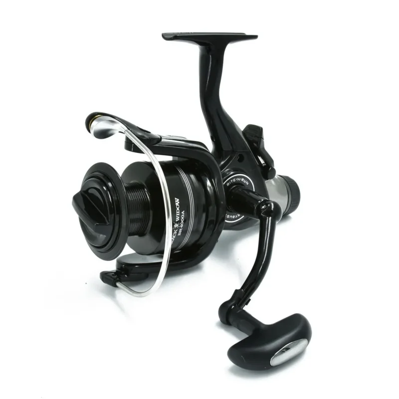 Wyprzedaż Kołowrotek feeder karpiowy z wolnym biegiem Daiwa Black Widow BR A 4000 4 łożyska