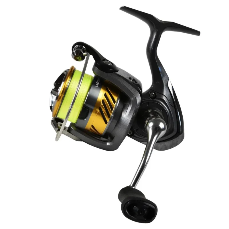 Kołowrotek spinningowy, uniwersalny Daiwa LagunaLT2000 4 łożyska + plecionka J-Braid X 4 0.13mm Niska cena