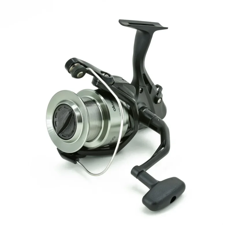 Tylko do końca tygodnia Kołowrotek feeder karpiowy z wolnym biegiem Okuma AK Baitfeeder AK-5000 2 łożyska