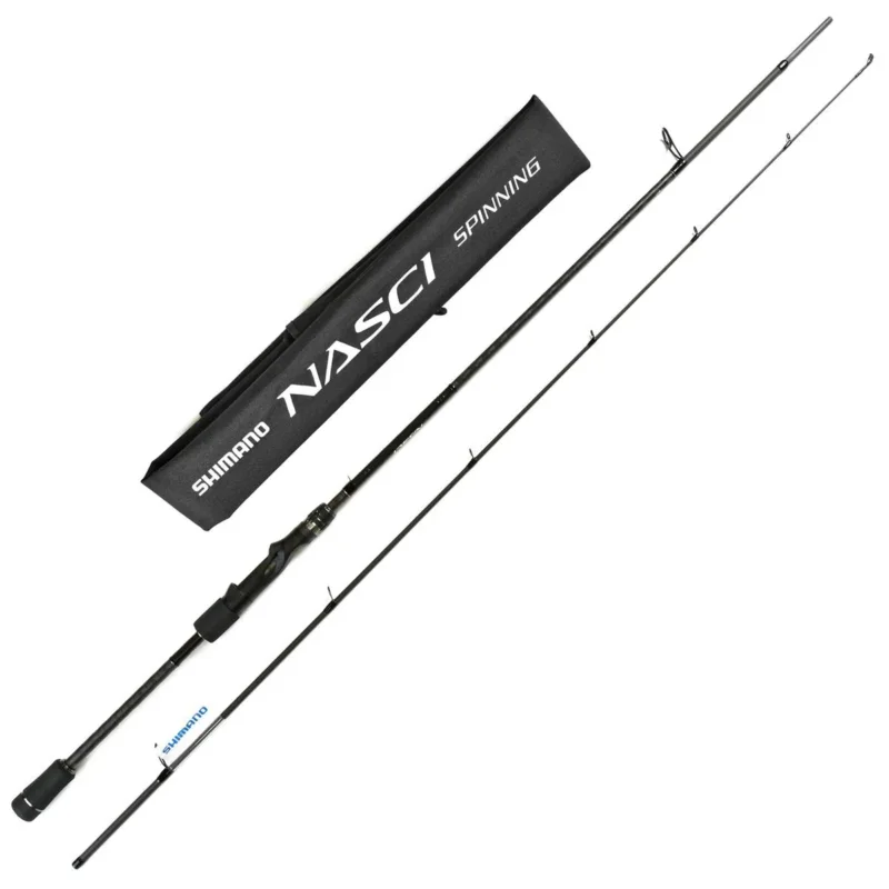 Do wyczerpania zapasów Wędka spinningowa Shimano Nasci Spinning Eva 2.03m 7-21g