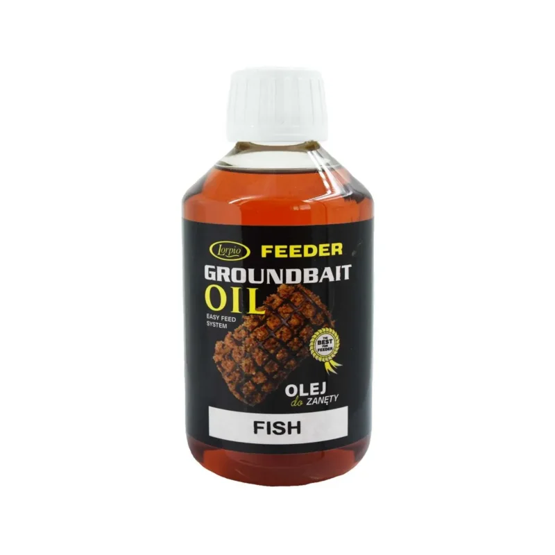 Atraktor wędkarski Feeder Groundbait Oil Fish Lorpio 250ml Szybka wysyłka