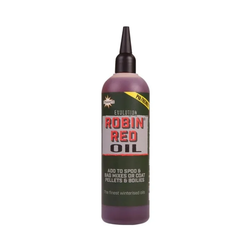 Wyjątkowa oferta Atraktor spinningowy Evolution Oils Robin Red Dynamite Baits 300ml