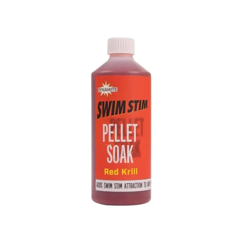 Atraktor spinningowy Pellet Soak Red Krill Dynamite Baits 500ml Szybka wysyłka