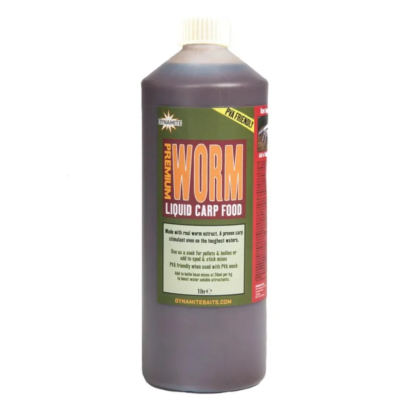 Bezpieczna płatność Płynny pokarm Liquid Worm Dynamite Baits opakowanie 1 litr