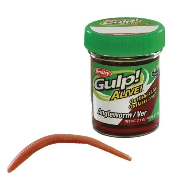 Przynęta Gulp! Alive Angle Worm brown Berkley Taniej