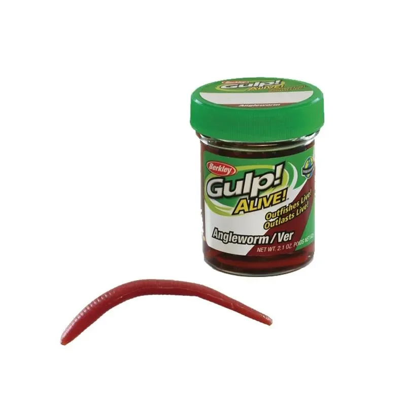 Dodaj do koszyka Przynęta Gulp! Alive Angle Worm red wiggly Berkley