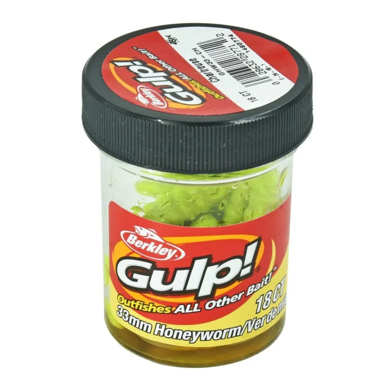 Obniżka ceny Przynęta Gulp! Honey Worm 3.3cm chartreuse Berkley