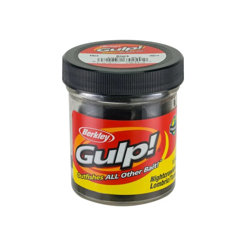 Przynęta Gulp! Nightcrawler 8cm black Berkley 10 sztuk Ostatnia szansa
