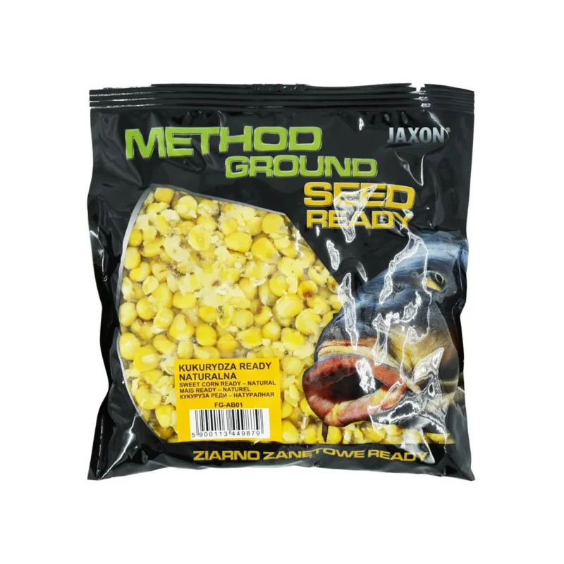 Kukurydza naturalna Method Ground Ready Jaxon 500g Łatwy zwrot