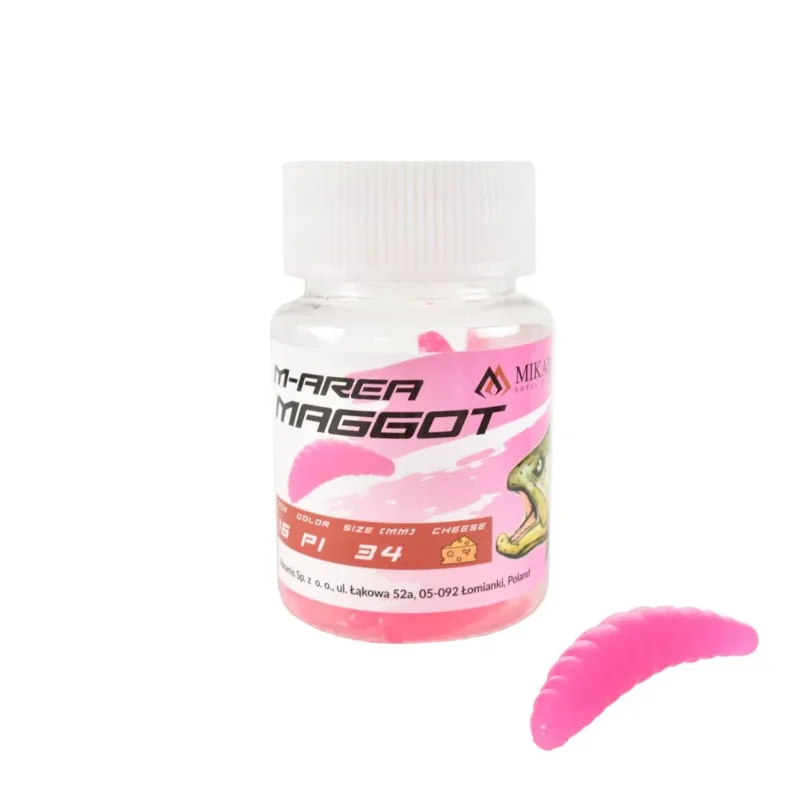 Tylko do końca tygodnia Przynęta M-Area Maggot pink Mikado 34mm