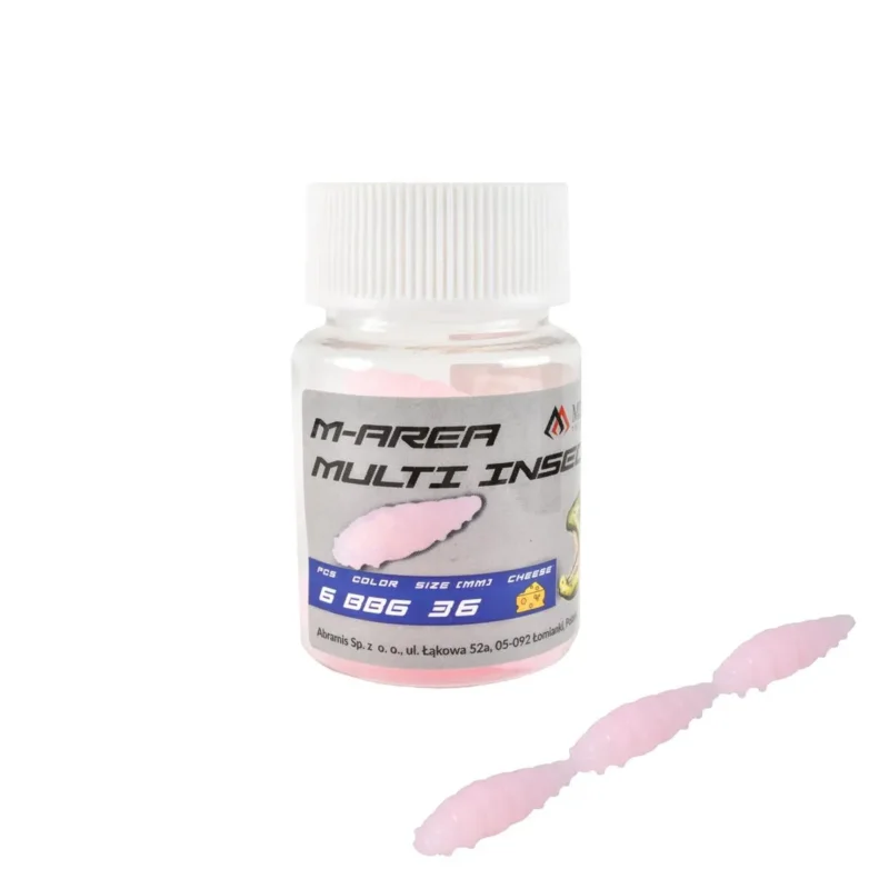 Przynęta M-Area Multi Insect bubblegum Mikado 3x36mm Oferta limitowana
