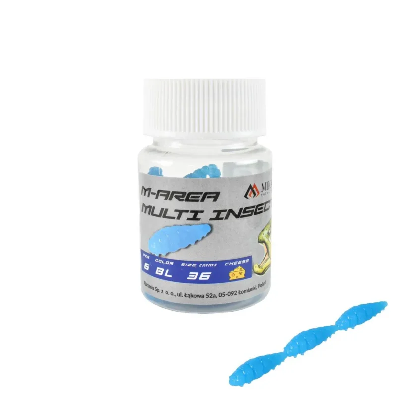 Przynęta M-Area Multi Insect blue Mikado 3x36mm Bestseller