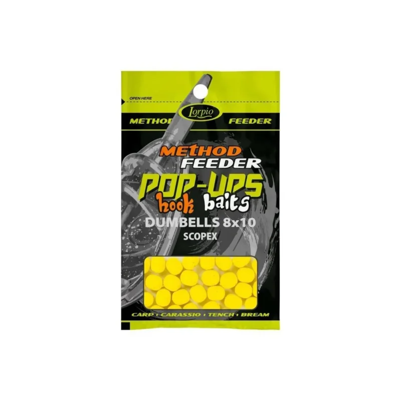 Dumbells pop-ups 8x10mm scopex Lorpio 20g Oferta czasowa