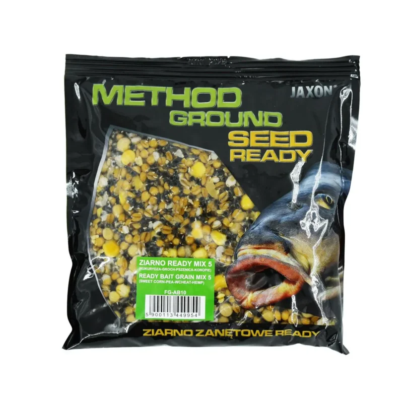 Dostępne od ręki Ziarno Method Ground Ready Mix 5 Jaxon 500g