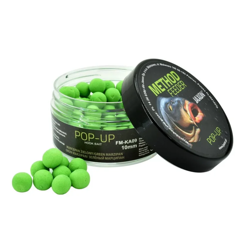 Kulki Pop-Up Method Feeder 10mm marcepan zielony Jaxon 30g Premium
