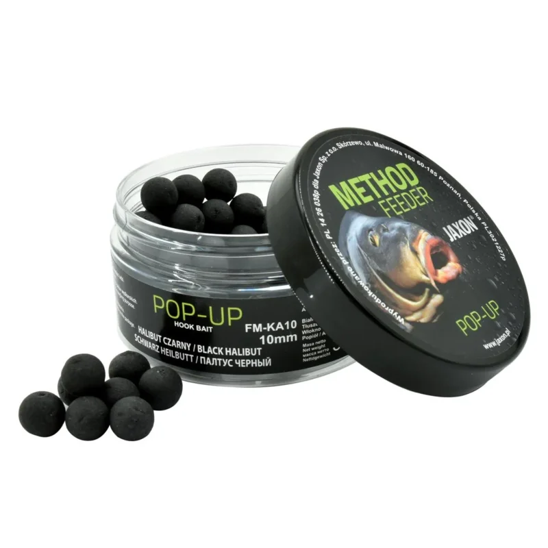 Obniżka ceny Kulki Pop-Up Method Feeder 10mm halibut czarny Jaxon 30g