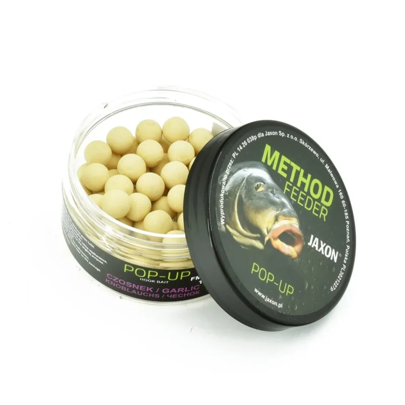 Kulki Pop-Up Method Feeder 10mm czosnek Jaxon 30g Nowy