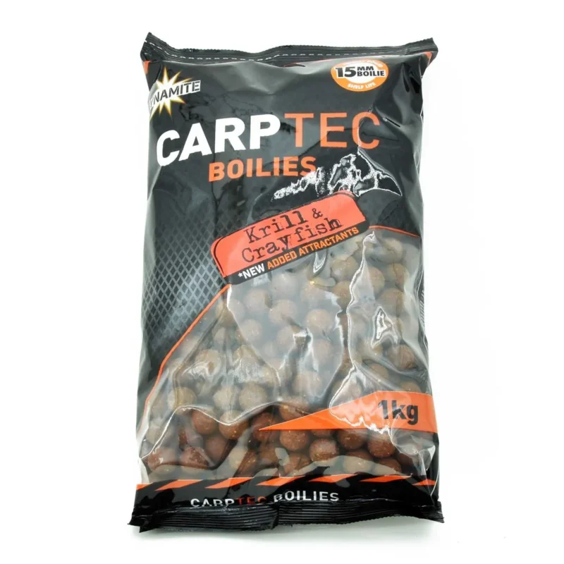 Kulki zanętowe Carptec Krill & Crayfish 15mm Dynamite Baits 1kg Taniej