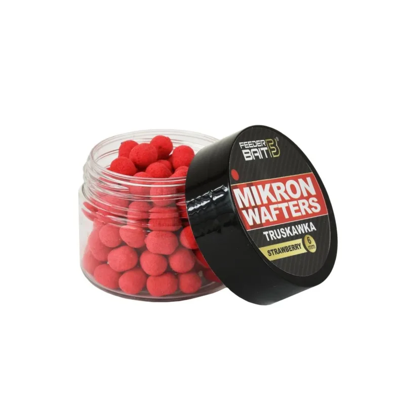 Mikron Wafters Truskawka 6mm Feeder Bait 25ml Wysoka jakość