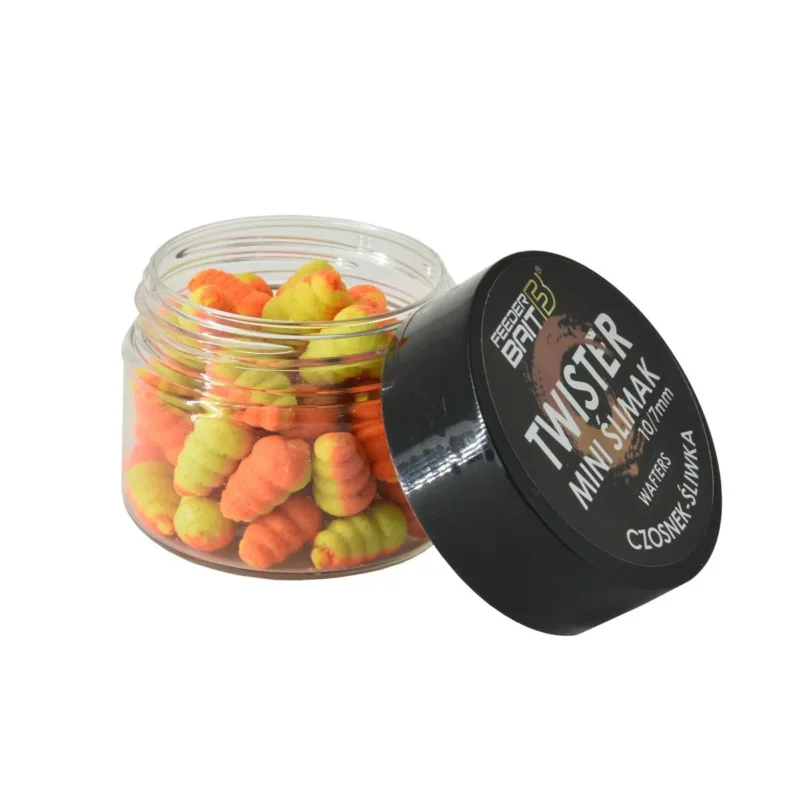 Mini Ślimak Czosnek & Śliwka 10/7mm Feeder Bait 25ml Bezpieczne zakupy