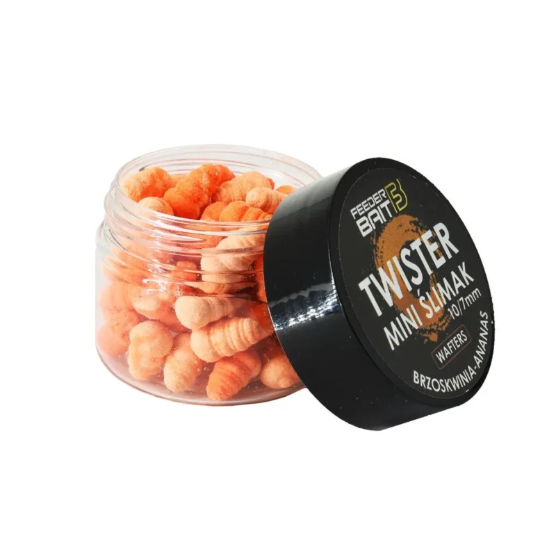 Bezpieczna płatność Mini Ślimak Brzoskwinia & Ananas 10/7mm Feeder Bait 25ml