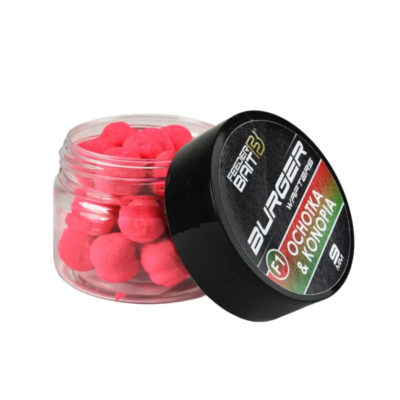 Hit sprzedaży Wafters Burger F1 & Konopia 9mm Feeder Bait 25ml