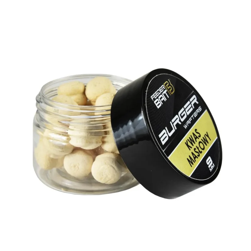 Wafters Burger Kwas Masłowy 9mm Feeder Bait 25ml Łatwy zwrot
