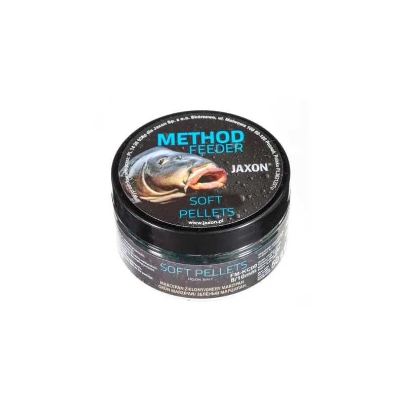 Kup online Pellet haczykowy Soft Method Feeder marcepan zielony 8/10mm Jaxon 50g