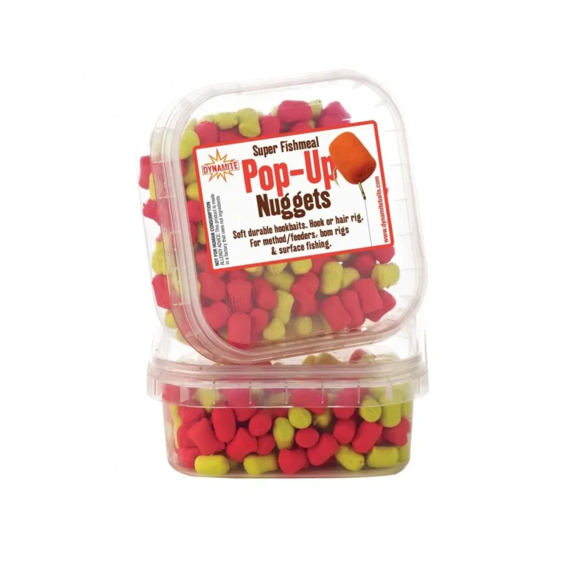 Premium Przynęta haczykowa Pop-Up Yellow/Red Dynamite Baits