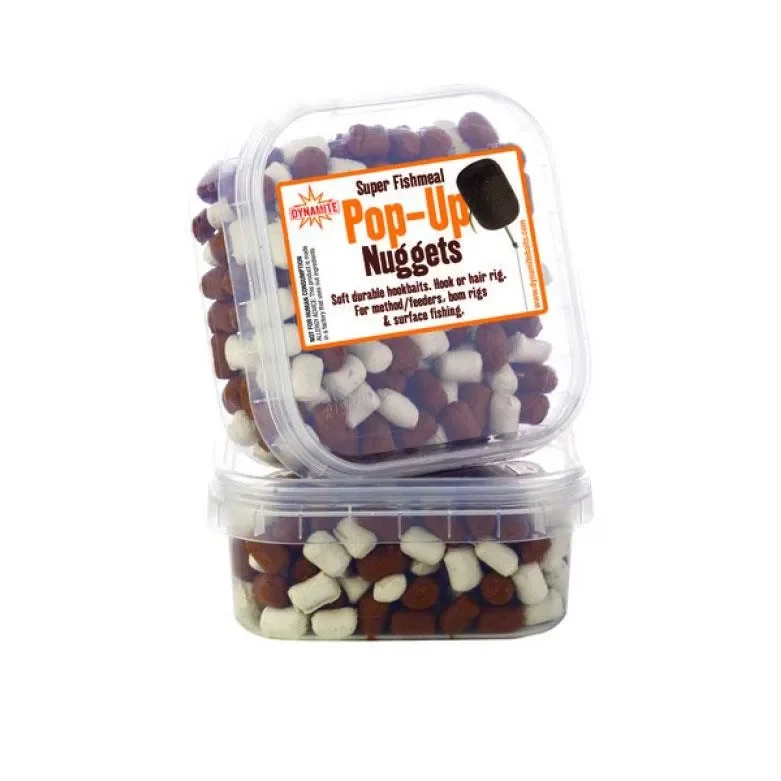 Bezpieczne zakupy Przynęta haczykowa Pop-Up White/Brown Dynamite Baits