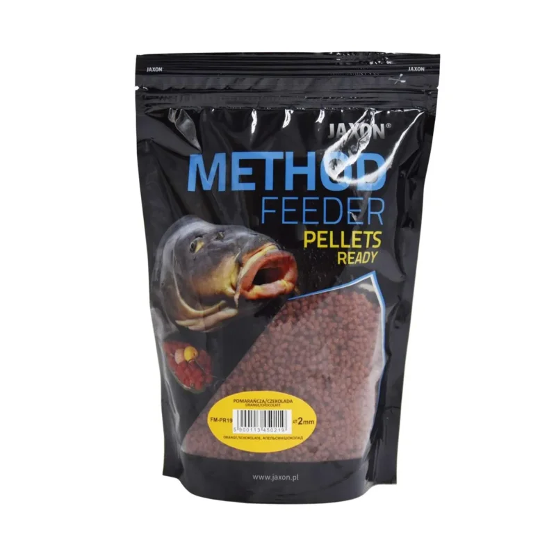Pellet zanętowy Ready 2mm pomarańcza/czekolada Jaxon 500g Zniżka