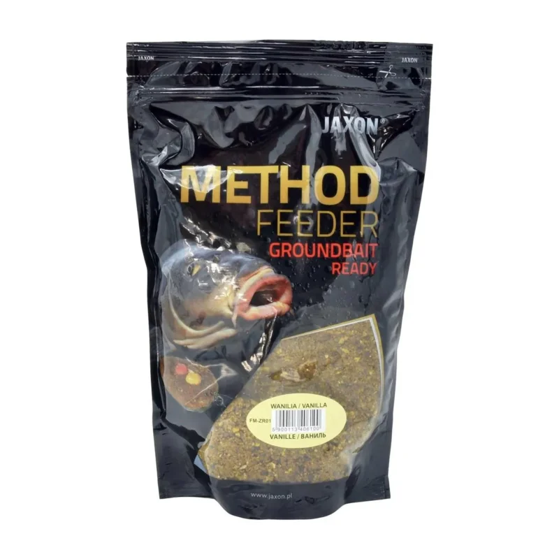 Najlepsza cena Zanęta wędkarska Method Feeder Ready wanilia Jaxon 750g