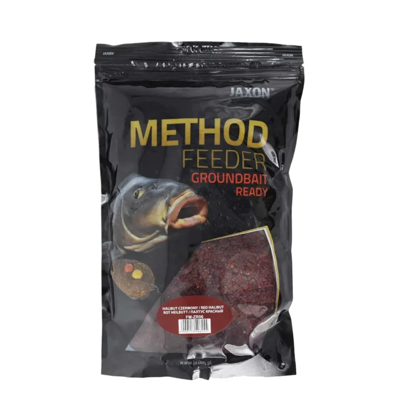 Zanęta wędkarska Method Feeder Ready halibut czerwony Jaxon 750g Zniżka