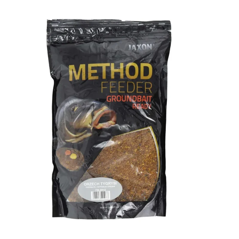 Zanęta wędkarska Method Feeder Ready orzech tygrysi Jaxon 750g Bezpieczna płatność