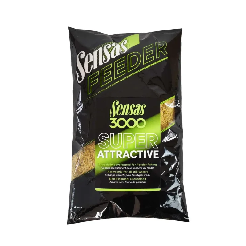 Oferta czasowa Zanęta wędkarska Feeder 3000 Super Attractive Sensas 1kg