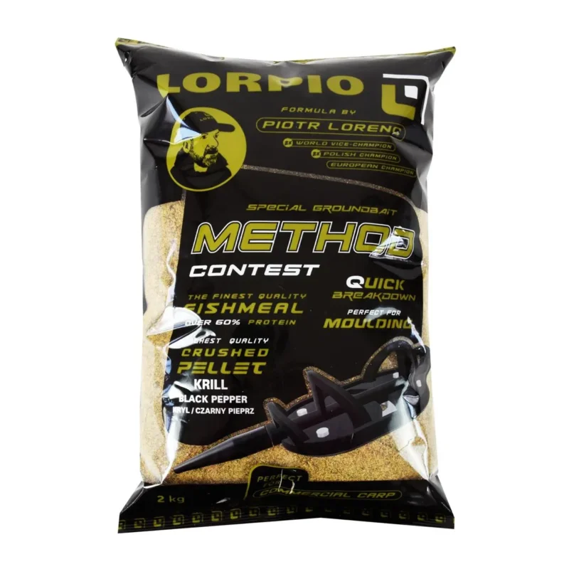 Zanęta wędkarska Method Feeder Contest kryl/czarny pieprz Lorpio 2kg Oferta
