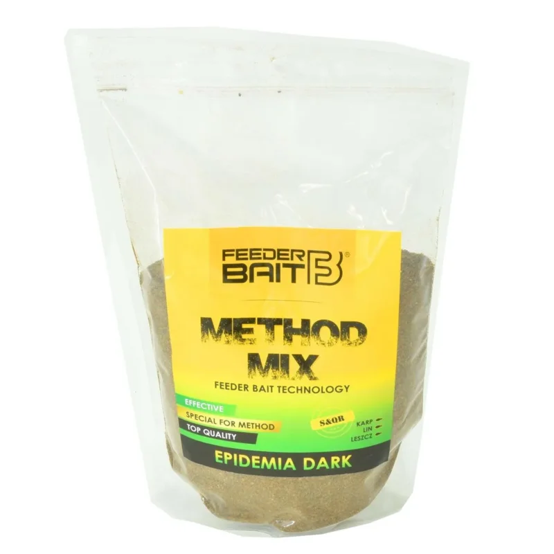 Zanęta wędkarska Method Feeder Mix Epidemia Dark Feeder Bait 800g Nowość