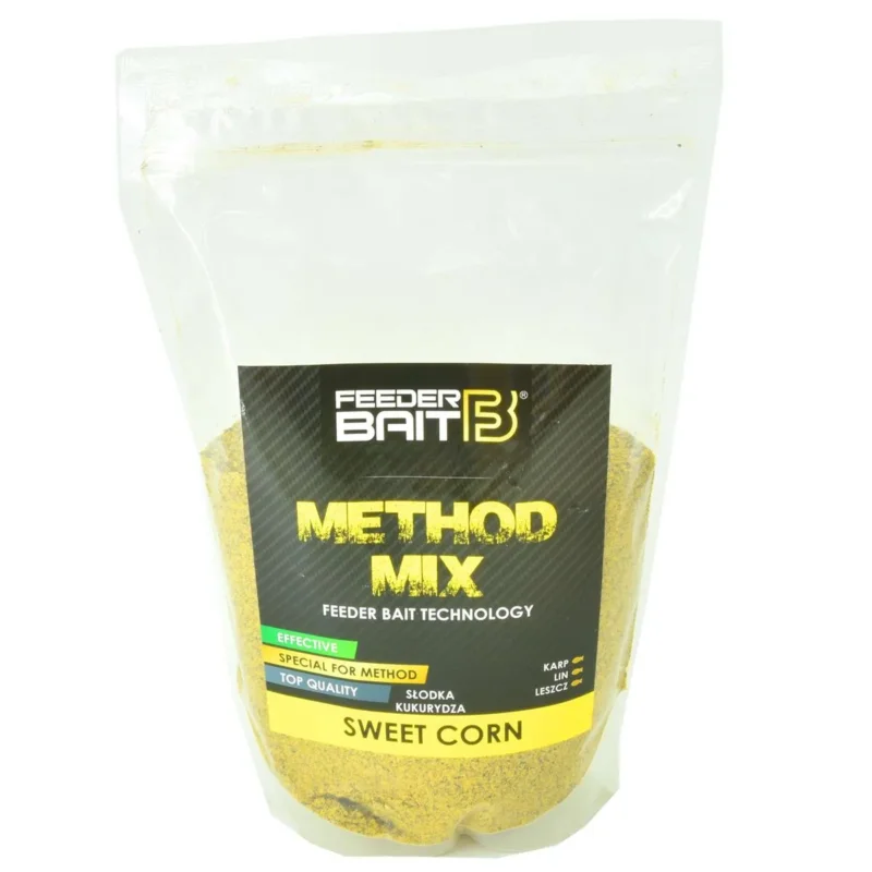 Zanęta wędkarska Method Feeder Mix Słodka kukurydza Feeder Bait 800g Bezpieczne zakupy