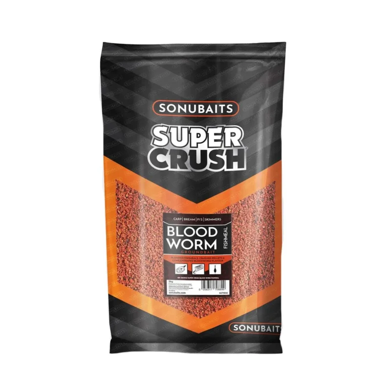 Nowy Zanęta wędkarska Supercrush Bloodworm Fishmeal Sonubaits 2kg