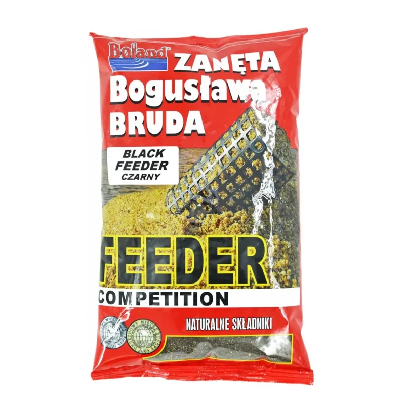 Wybór klientów Zanęta wędkarska zawodnicza black feeder Boland 1kg