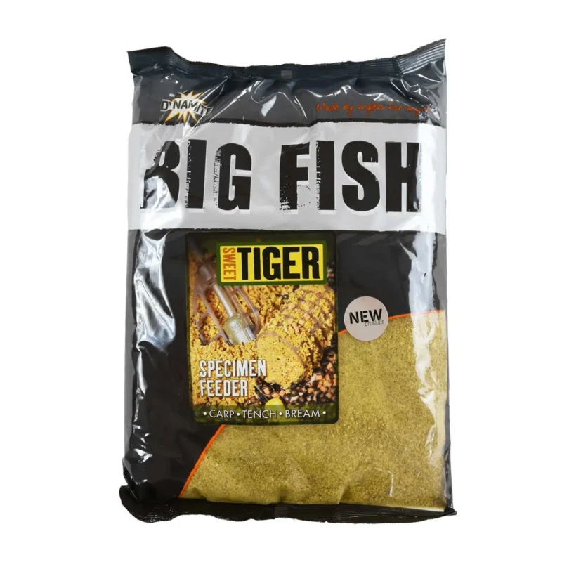 Nowy Zanęta wędkarska Big Fish Sweet Tiger Specimen Feeder Dynamite Baits 1.8kg