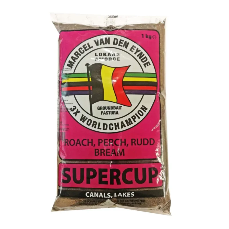 Zanęta wędkarska Supercup Black Marcel Van Den Eynde 1kg Tylko do końca tygodnia